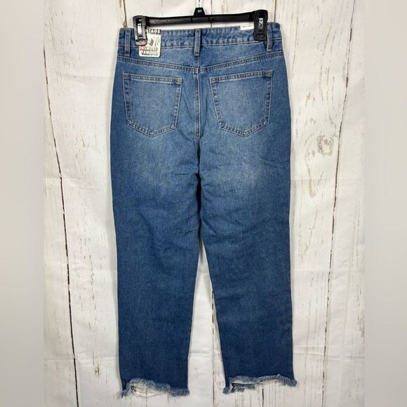 NWT Vintage Almost Famous Patchwork Jeans - Picture 4 of 11